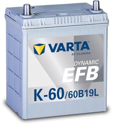 VARTA(�o���^) Dynamic EFB K-60/60B19L ���Y�ԗp�o�b�e���[ �A�C�h�����O�X�g�b�v��/�[�d�����/�W���� <�����ۏ؁E�����e�i���X�t���[> K-42/K-50�݊�