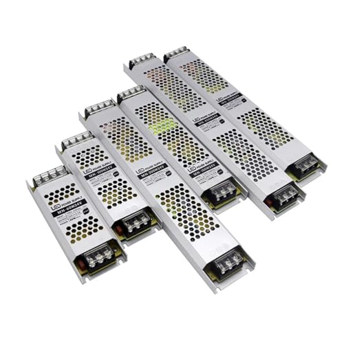 Transformateur de puissance 220V à 12V 24V ruban LED 300W slim