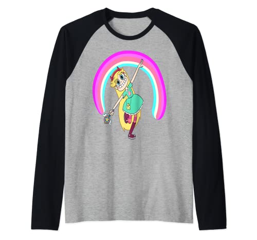 Camisetas Star vs las fuerzas del mal Camiseta Manga Raglan