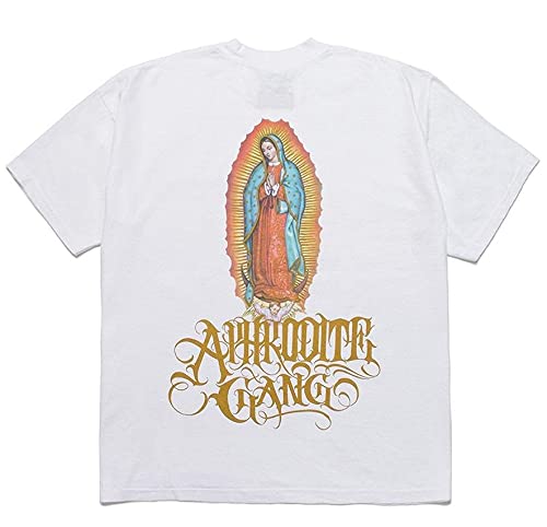 ジープランツ着ワコマリア×バッズプールマリアプリント半袖TシャツM ジープランツ着ワコマリア×バッズプールマリアプリント半袖TシャツM