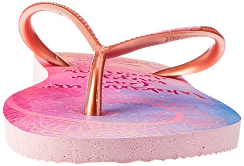 Chinelo Slim Princess, Havaianas, Feminino, Rosa Cream, 37/38