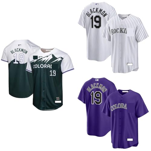 [AHCY] bL[Y G[LGEgo[ 싅jtH[ 19 Charlie Blackmon hJ zCgz[ VeBGfBV  ʋC Kĕ LO J[fBK eB[Vc  (A,3XL)