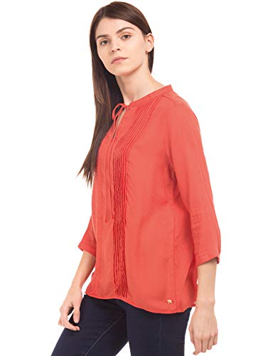 Image of US Polo Association Women's Bow Front Top