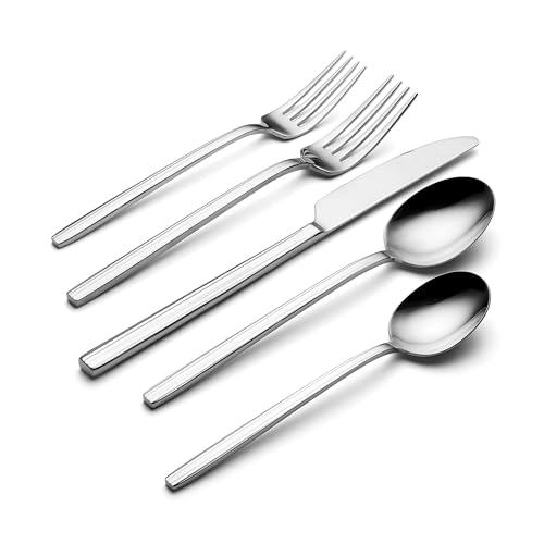 Oneida Dean 20 Piece Flatware Set, Mirror Finish - Thumbnail 2