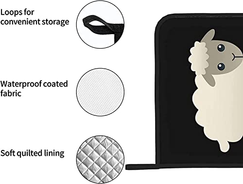 Sheep Potholders 2 Pieces Set, Kitchen Pot Holders Hot Pad For Cooking Baking Bbq Grilling #TOP2