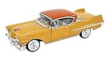 1957 Cadillac Series 62 Coupe de Ville , Yellow - Signature Models 32359 - 1/32 Scale Diecast Model Toy Car