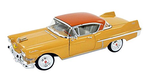 Signature Models 1957 Cadillac Series 62 Coupe de Ville , Yellow 32359 - 1/32 Scale Diecast Model Toy Car