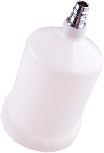 beler 600ml M16*1.5 Plastic HVLP Paint Cup Pot Fit for SATA Sprayer Series Connector Jet