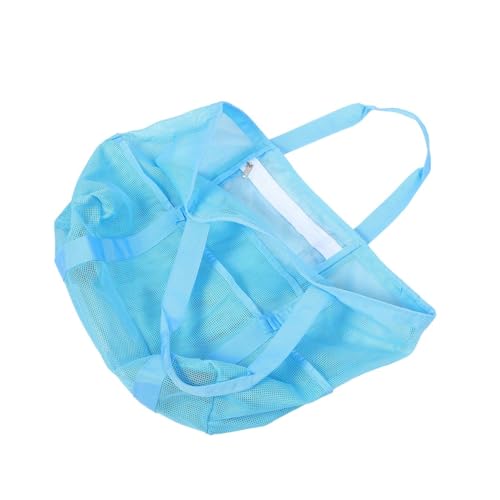 BESPORTBLE Lightweight Mesh Beach Bag Large Tote for Women Zipper Pouch Travel Bag for Outdoor and Storage