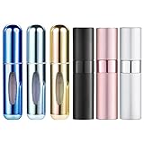 ✅【Parfümzerstäuber Packliste】Sie erhalten insgesamt 6 Stück parfümzerstäuber, welches beinhaltet 3 stück 5ml nachfüllbarer parfümzerstäuber und 3 stück 8ml nachfüllbarer parfümzerstäuber, mini spruehflasche parfüm behälter für tragetaschen unterweg und reisen. Bitte beachten sie, dass unsere parfümzerstäuber leer sind und kein parfüm enthalten.
