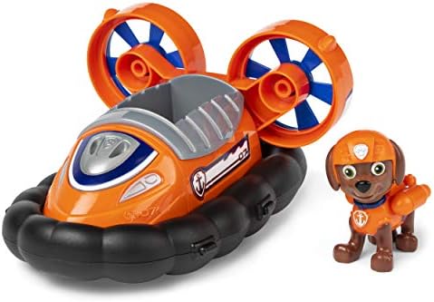 paw patrol zuma's hovercraft vehicle and figure