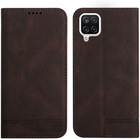 Rostsant Etui ochronne do smartfona Samsung Galaxy A54 5G, etui z poliuretanu do Galaxy A54 5G, portfel magnetyczny, etui ochronne do Samsung Galaxy A54 5G, fioletowe