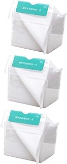 LALAFINA 3 Conjuntos 50 Pçs De Algodão Facial Descartável Toalha De Rosto Lenços De Rosto Toalhas Faciais Descartáveis De Limpeza Rosto Lenços Descartáveis Toalhas De Rosto Molhado