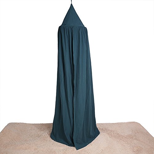 Yosoo Baby Bedding Round Dome Bed Canopy Kids Play Tent Hanging Mosquito Net Curtain For Baby Kids Reading Playing Sleeping Room Decoration, Dark Green #TOP12