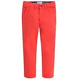  Mayoral - Jungen Festliche Stoffhose, rot - 512, Größe 122