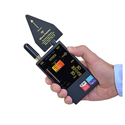 Detektor für kabellose analoge und digitale Transmissionen Protect 1206i / Detektion - FM, GSM, DECT, Bluetooth und WLAN || Wanzenfinder / Detektor / Aufspürgerät