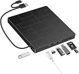 Beva Ultra Slim externes CD Laufwerk mit Type-C USB Anschluss