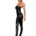Produktbild SSScok Minidress Leder Sexy Dessous Erotische Babydoll Clubwear Nachtwäsche Pyjamas