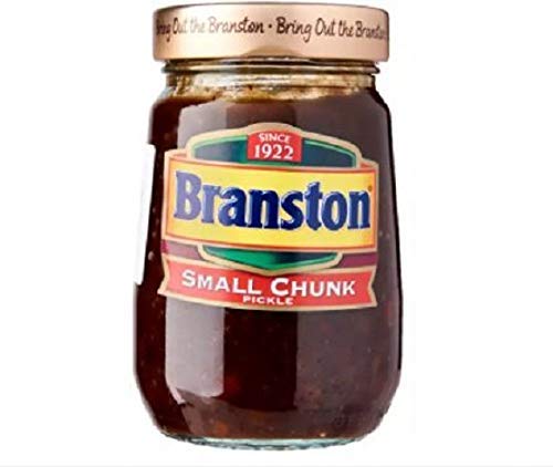 Branston Pequeña salmuera de 360 g. El gran sabor de Branston con trozos más pequeños para facilitar la difusión