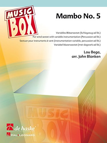 Couverture de Mambo no. 5 musique d'ensemble -partition+parties separees