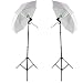 Produktbild DYNASUN kit 2x W9105K 1000W Studio Set Foto Video Licht Lampenstativ mit Tageslichtlampe Dauerlicht DayLight, Lampenfassung Lampenhalterung Reflexschirmhalter, Schirm Reflexschirm für Blitze Lampen