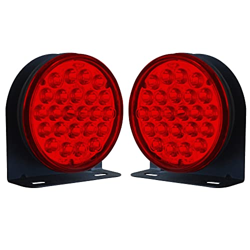 Éclairage LED rouge haute intensité 12V pour remorque et camion : montage durable