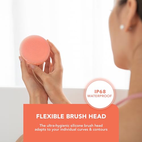 FOREO LUNA 4 body- Body Brush- Whole Body Skin Care - Exfoliating Body Scrubber- Enhances Absorption of Lotion Actives- Premium Lymphatic Drainage Skincare Tool- Waterproof -USB-Rechargeable- Peach - Image 6