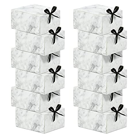HUAPRINT Marble Gift Boxes with Lids Cover