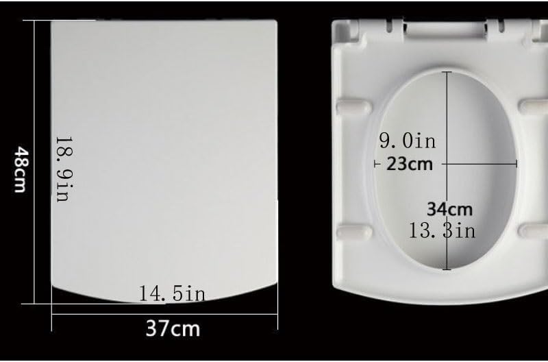 Universal Thickened Toilet Seat Cover U-Shaped