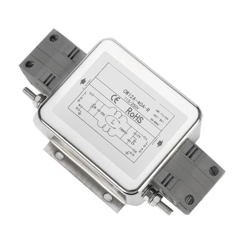 Filtro de potencia CW12A-85A-R elimina interferencias eléctricas y protege motores monofásicos