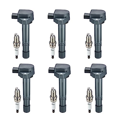 Image of BDFHYK Ignition Coil UF400 and Spark Plug 9807B-5517W for Honda Pilot 06-08