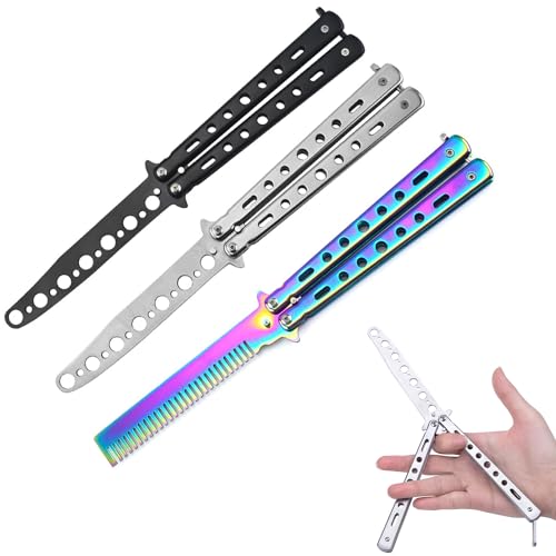 3 Pcs Butterfly Trainer, Butterfly Practice Training Tool for CSGO, Beginner, Children, Lover and More (2+1PCS)