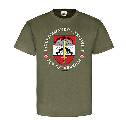 Commando de chasse Autriche JaKdo t-shirt vert