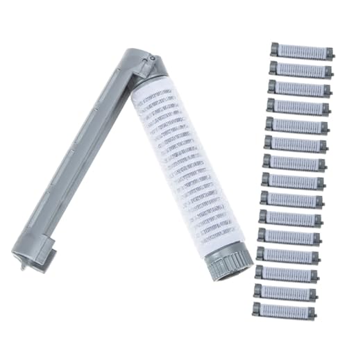 Gogogmee 16Pcs Hair Roller Clips for Women Lightweight Perm Rods for Easy Hair Styling Durable Curlers Bangs for Home Salon Use