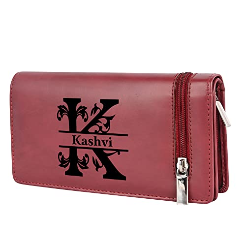 Image of Fabric Women wallet (Cherry Red)