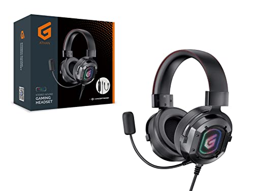 Conceptronic ATHAN U1 Headset Headband USB Type A Black 2.2 m Cable Micro Volume Stereo Sound - Image 2