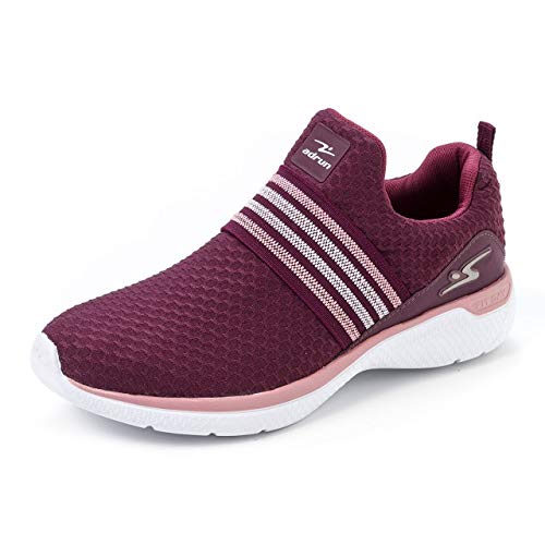 Tênis Feminino Adrun Fit Day 9001F Cor:Rosa;Gênero:Feminino;Tamanho:33