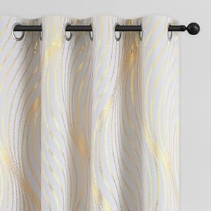 Xwincel 100% Blackout Curtains for ...