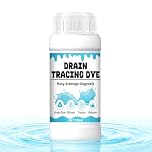 Drain Tracing Dye, Leak Detection Tracing Dye, Liquid dye, Easily Diagnose Plumbing Problems, Ideal for Variety of Plumbing and Drainage Systems - Blue