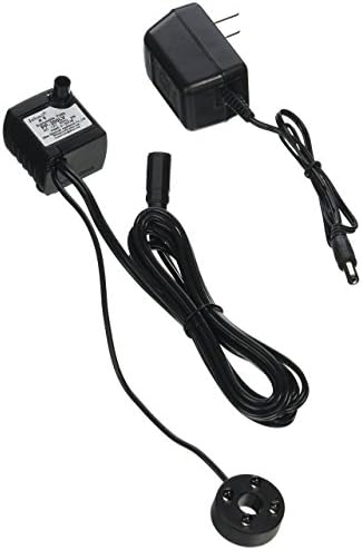 Jebao PP-300LV PP300LVLED Fountain Pond Water Pump with LED, 2W, Black