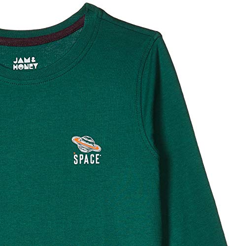 Image of Amazon Brand - Jam & Honey Boy's Regular Fit T-Shirt (Pack of 2)