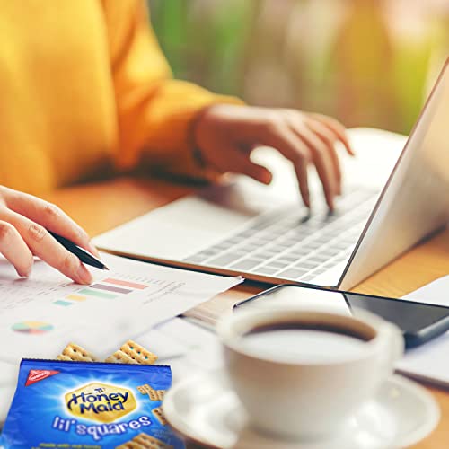 Honey Maid Lil' Squares Honey Graham Crackers, Bulk Lunch Snacks, 72 - 1.06 oz Snack Packs