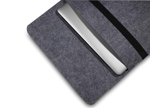 Image of Wolf PRDIE Laptop Bag Sleeve Case Cover for 13 Inch, 13.3 Inch Laptop MacBook Air Pro Waterproof Laptop Sleeve /Cover (Elastic Gray, Bag 13.3 inch)