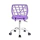 FurnitureR Zahnarztstuhl, um 360 ° drehbar, Farbiger Hocker für Zahnassistenten, höhenverstellbar, ergonomisch, für Zahnarztpraxen, Massagesalons, Klinik, 38,5 x 40 x 87 cm, Violett