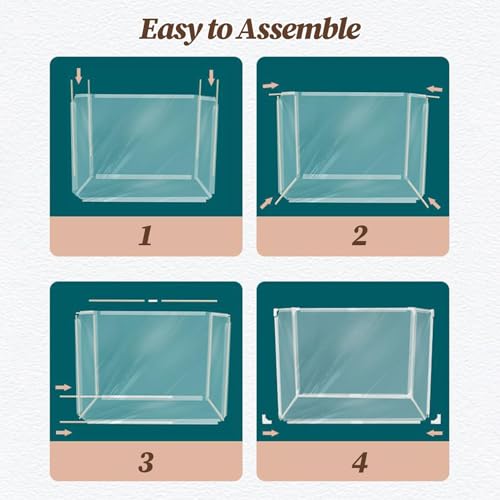 Protector contra salpicaduras para caja de arena plegable y fácil de limpiar para gatos 8