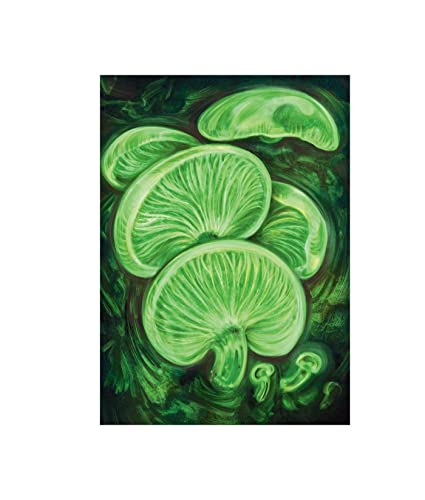 Image of Instant Wall Art Enchanted Mushrooms: 45 Ready-to-Frame Illustrations for Your Home Decor (Home Design and Decor Gift Series)