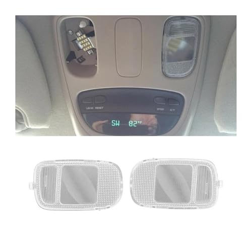 Lámpara de techo Dodge Ram para la consola superior transparente de la luz interior 2