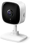 Tapo Smart Home Security WiFi Camera for Baby/Pet, 2.4GHz Wi-Fi Connection Required, 1080p (Full HD), Up to 30 ft Night Vision, Up to 128 GB microSD Card Slot, Works w/Alexa and Google (Tapo C100)
