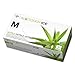 Medline Aloetouch Ice Powder-Free Nitrile Exam Gloves, Green, Medium, (Pack of 2)