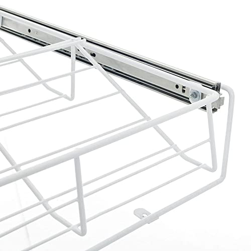 Sapateira Deslizante Extraivel para 6 pares, Metaltru, Branco